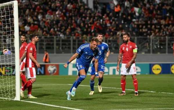 Italië wint met 2-0 van Malta met twee doelpunten in de eerste helft